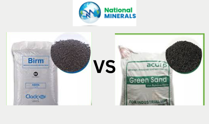Birm vs. GreenSand by National Minerals 