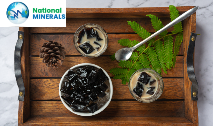 Extraction of activated carbon from coconut shell.